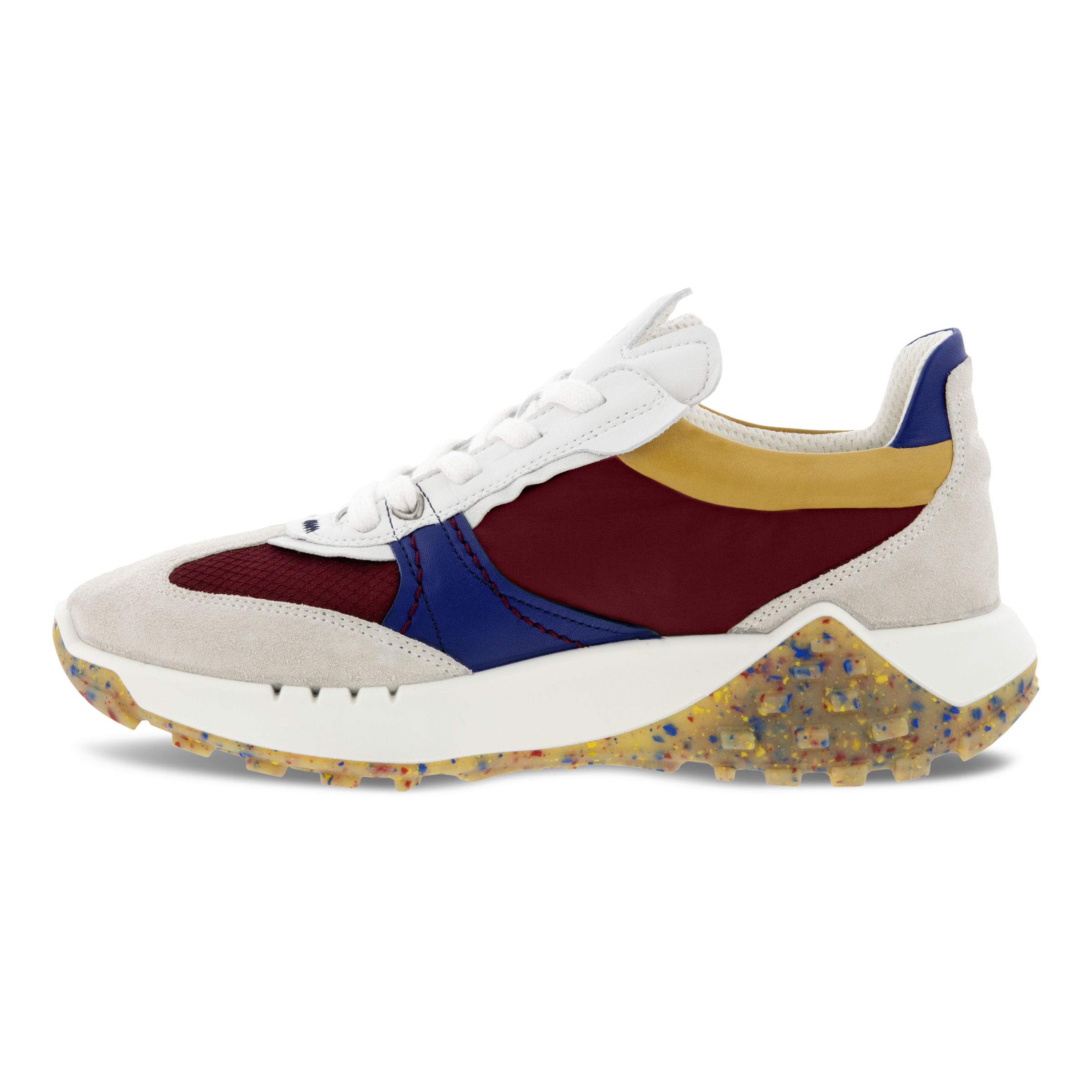 Zapatillas de tela ECCO® Retro Sneaker para mujer - Multicolor - Inside