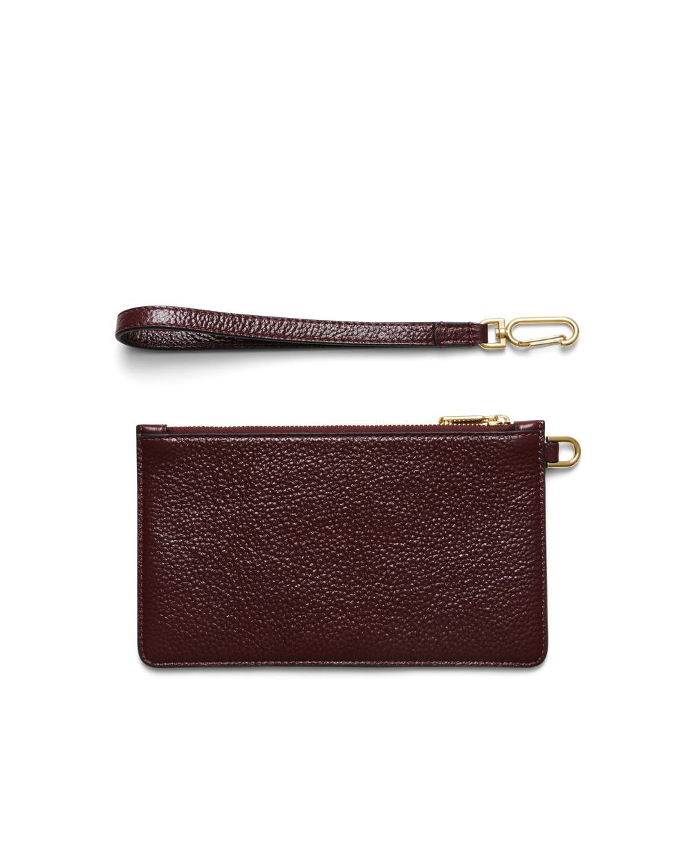 ECCO® Wristlet nahast Pouch kott - Punane - Back