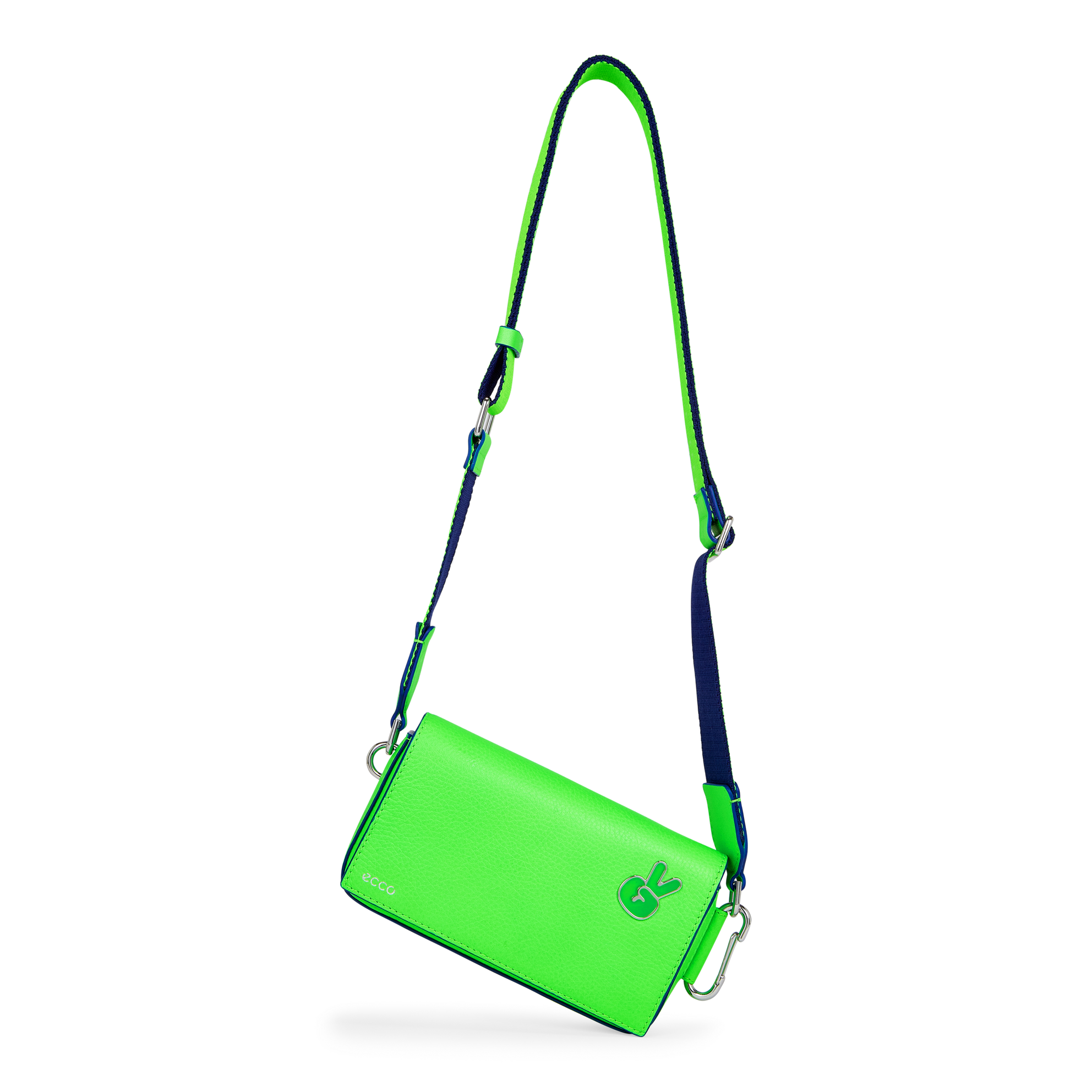 ECCO® Cool Sign Phone Bag Leather Phone Bag - Green - Main