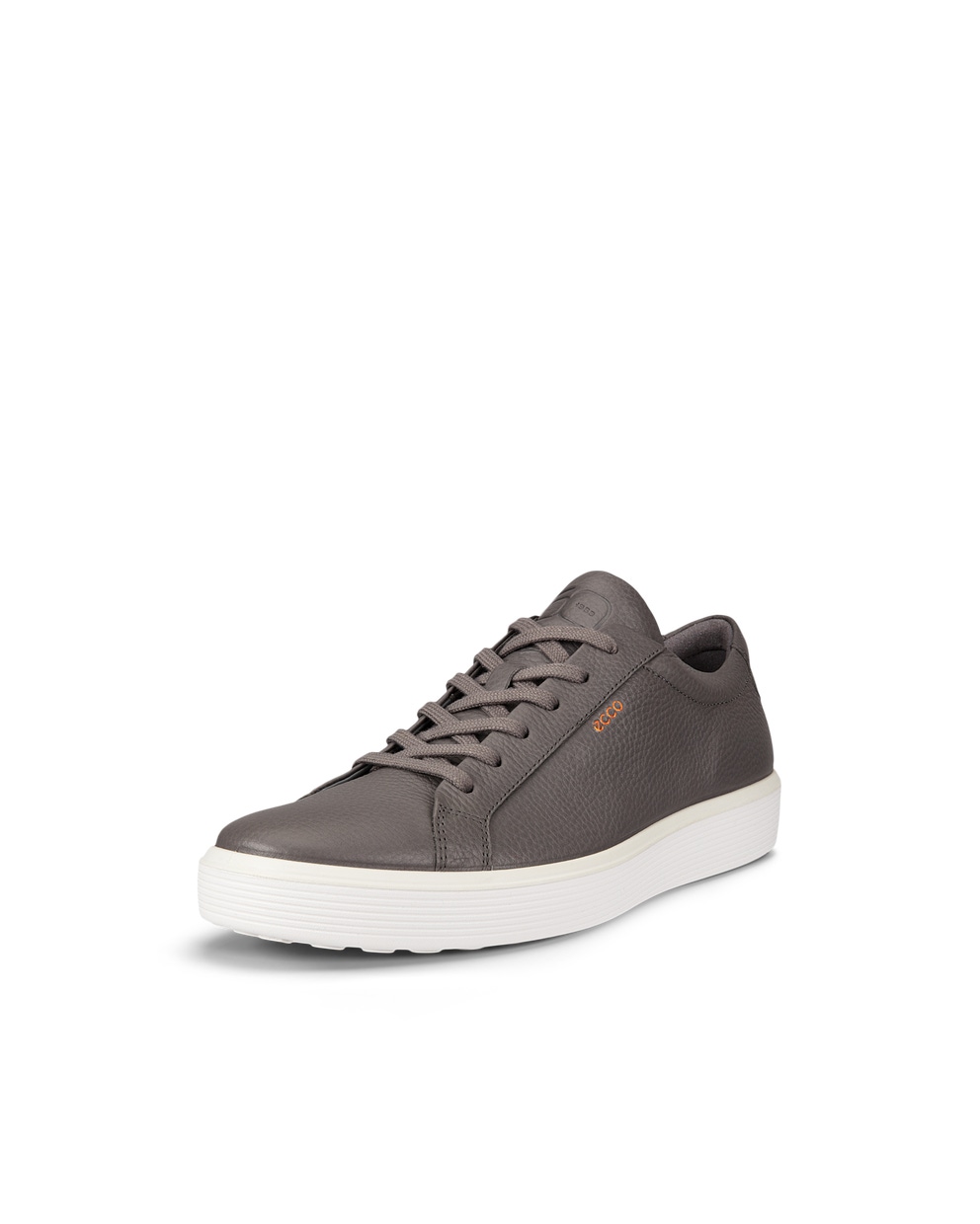 Men's ECCO® Soft 60 Leather Sneaker - Grey - Main