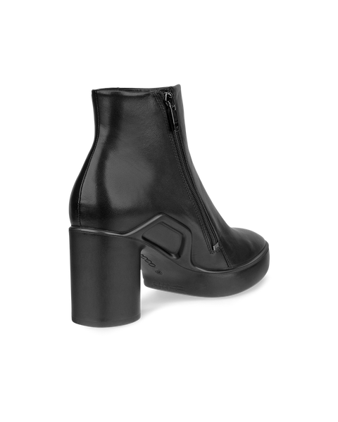 ECCO Women's Shape Sculpted Motion 55 MM Ankle Boots - Black - Back