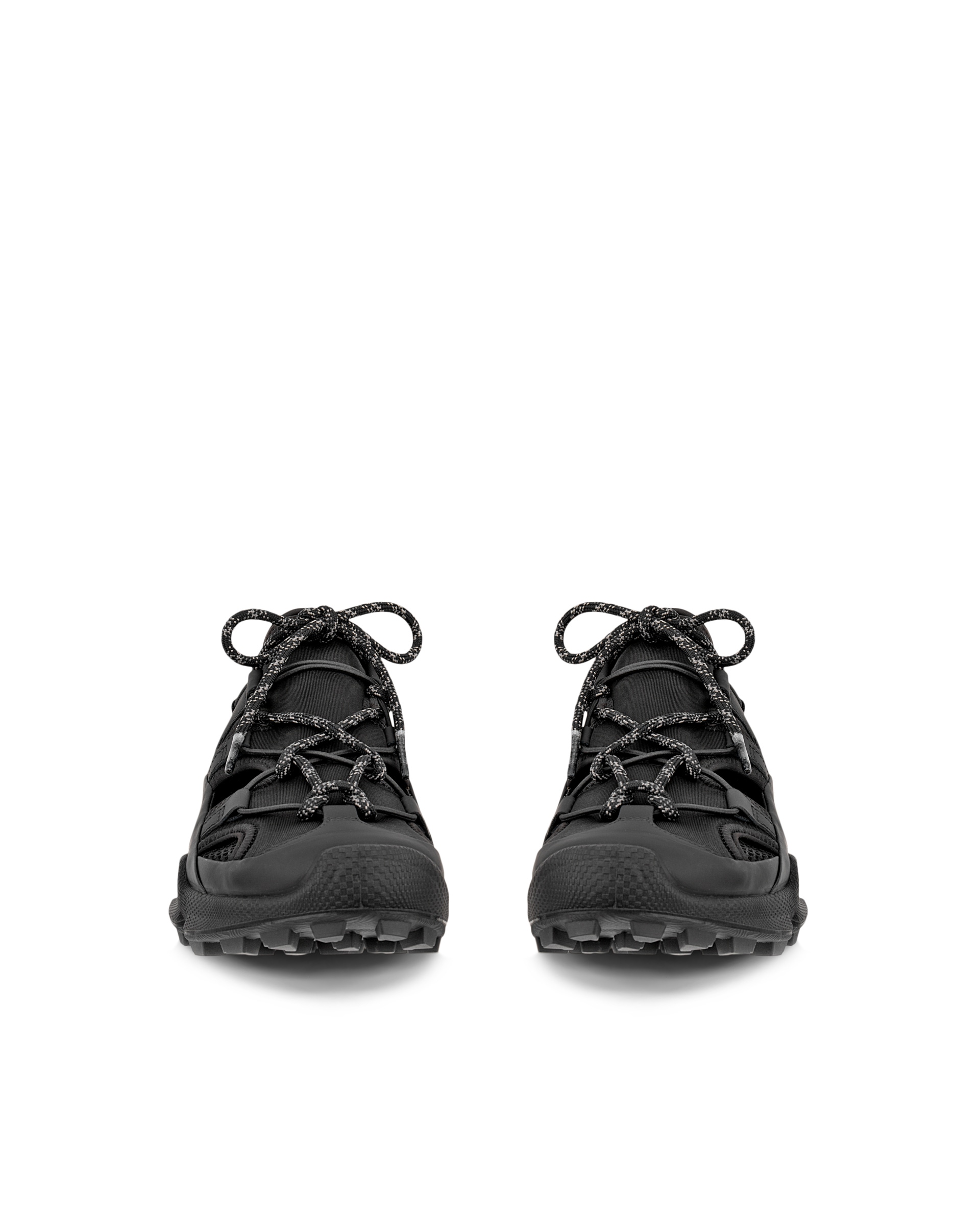 Women's ECCO® BIOM C-Trail Sneaker - Black - Front pair