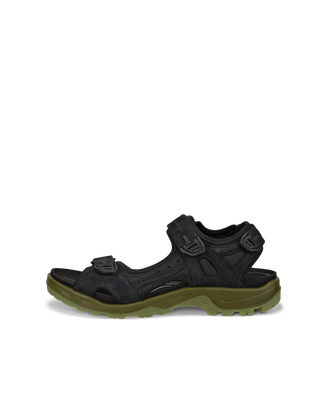 Sandalias de senderismo de nobuk ECCO® Offroad para hombre - Negro - Outside