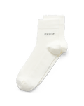ECCO Classic Longlife Ankle-cut Socks - White - Main