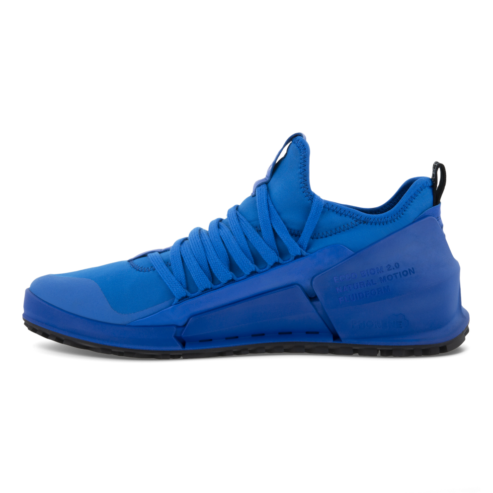 ECCO BIOM 2.0 Mens Athleisure Sneakers - Blue - Inside