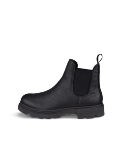 Botas Chelsea de piel ECCO® Grainer para mujer - Negro - Outside