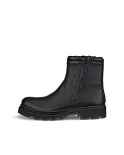 Botas impermeables de piel ECCO® Grainer para hombre - Negro - Outside