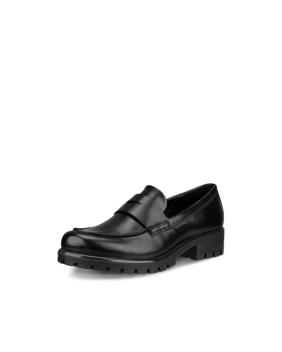 ECCO® Modtray nahast loafer naistele - Must - Main