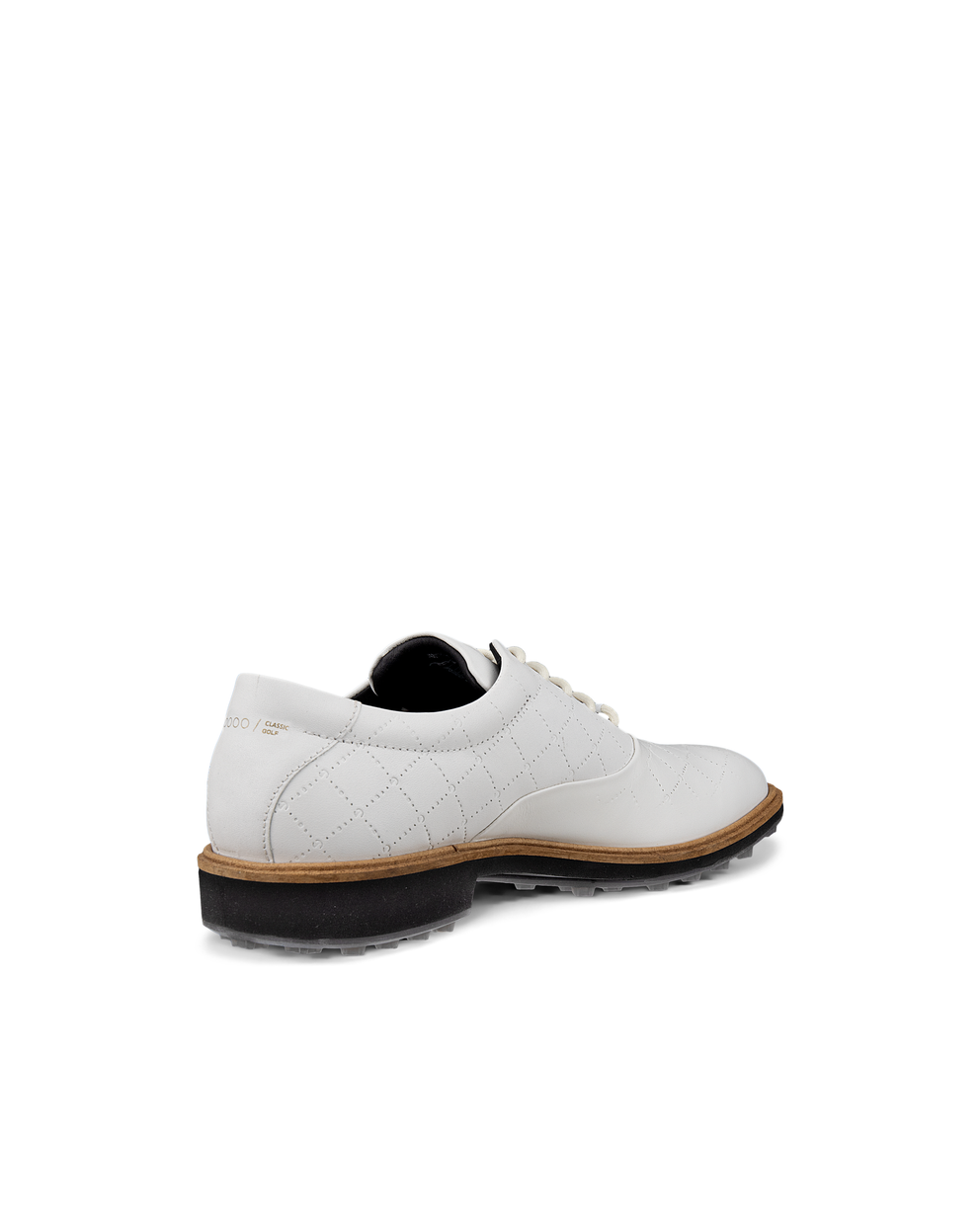 Men's ECCO® Golf Classic Hybrid Leather Shoe - White - Back