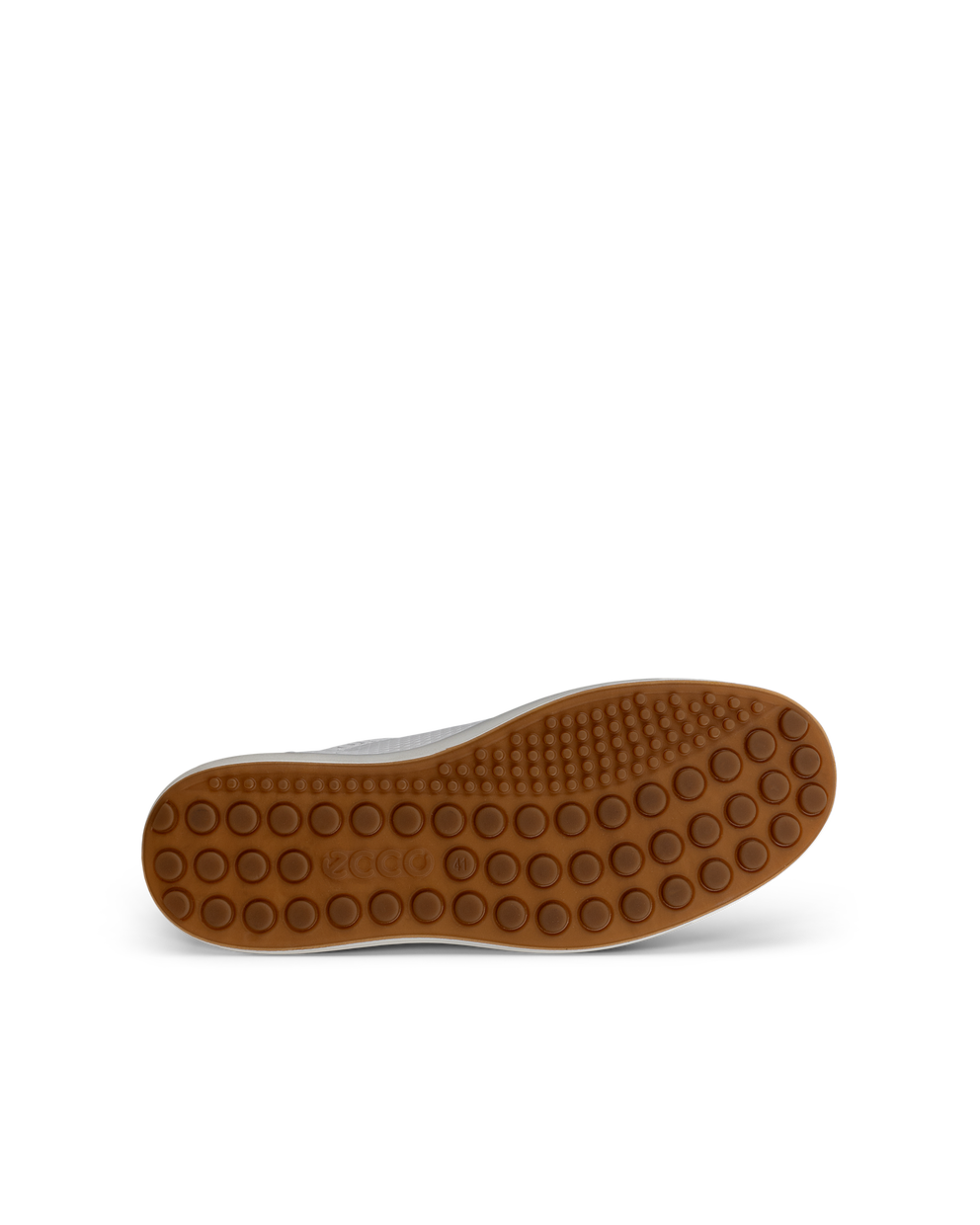 ECCO® Soft 7 baskets en cuir pour homme - Blanc - Sole