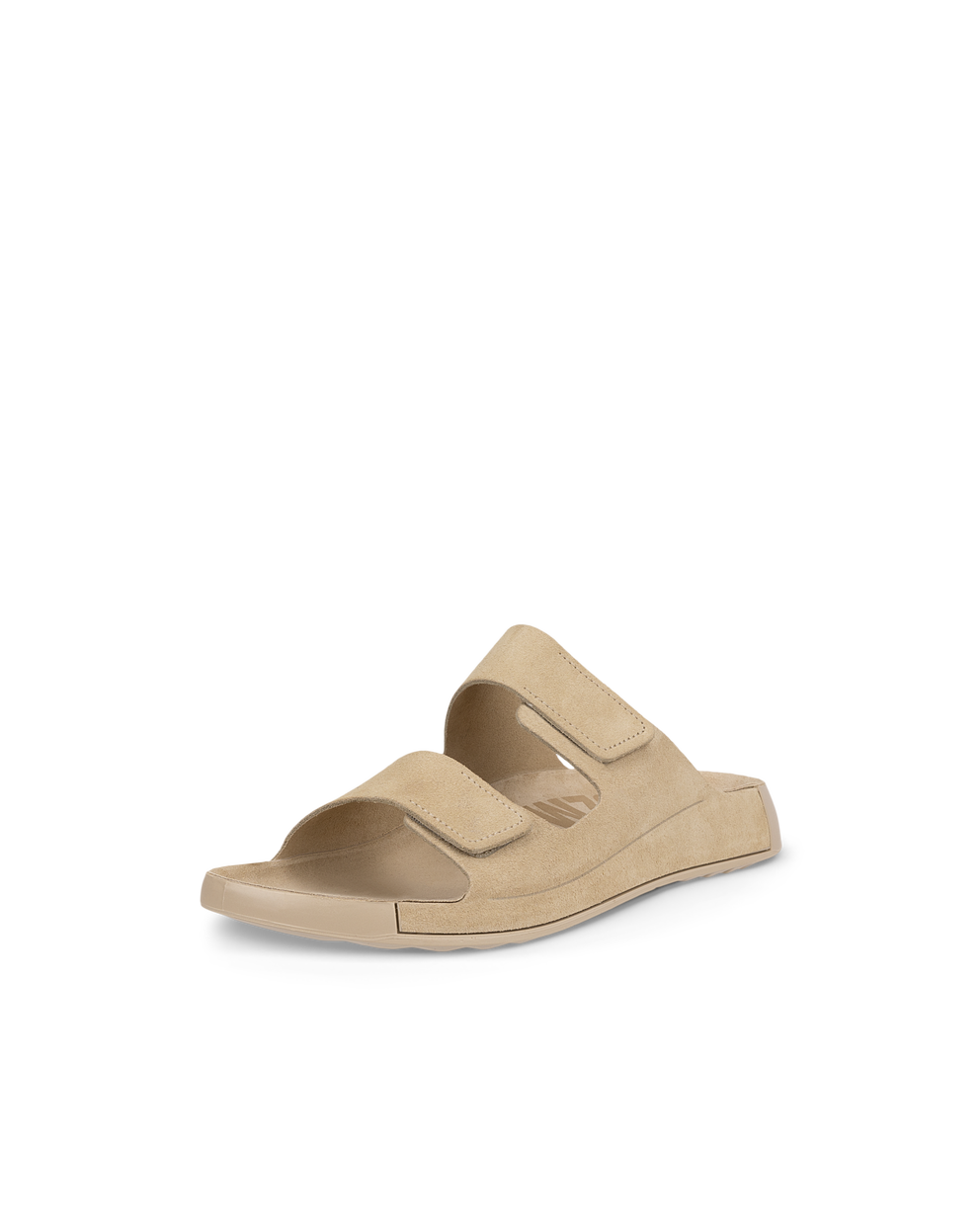 ECCO® Cozmo sandale en nubuck deux brides pour homme - Brun - Main