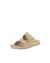 Men's ECCO® Cozmo Nubuck Two-Strap Sandal - Brown - Main