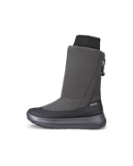 ECCO® Solice bottes d'hiver imperméable en toile pour femme - Gris - Outside