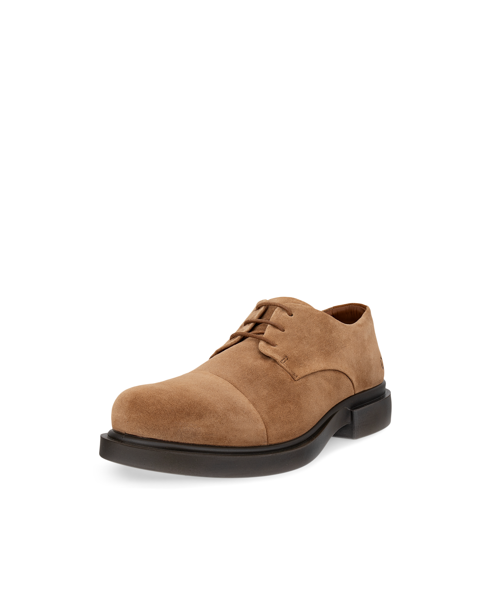 Men's ECCO Metropole Seoul Suede Derby Shoe - Brown - Main