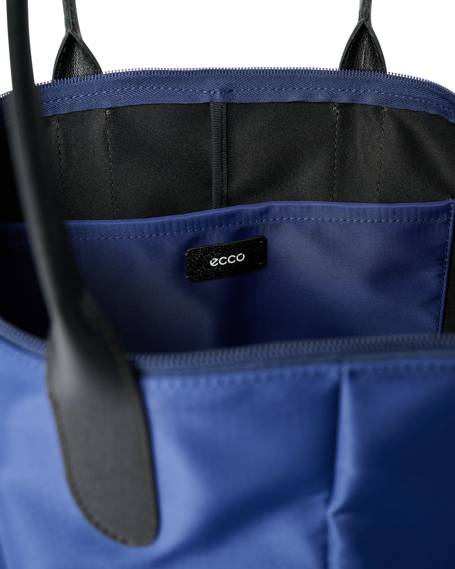 ECCO Tote Go Light レザートートバッグ - Blue - Inside