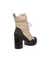 ECCO® Shape Sculpted Motion 55 bottines en cuir pour femme - Beige - Back