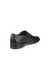 Men's ECCO® Citytray Leather Slip-On Dress Shoe - Black - Back