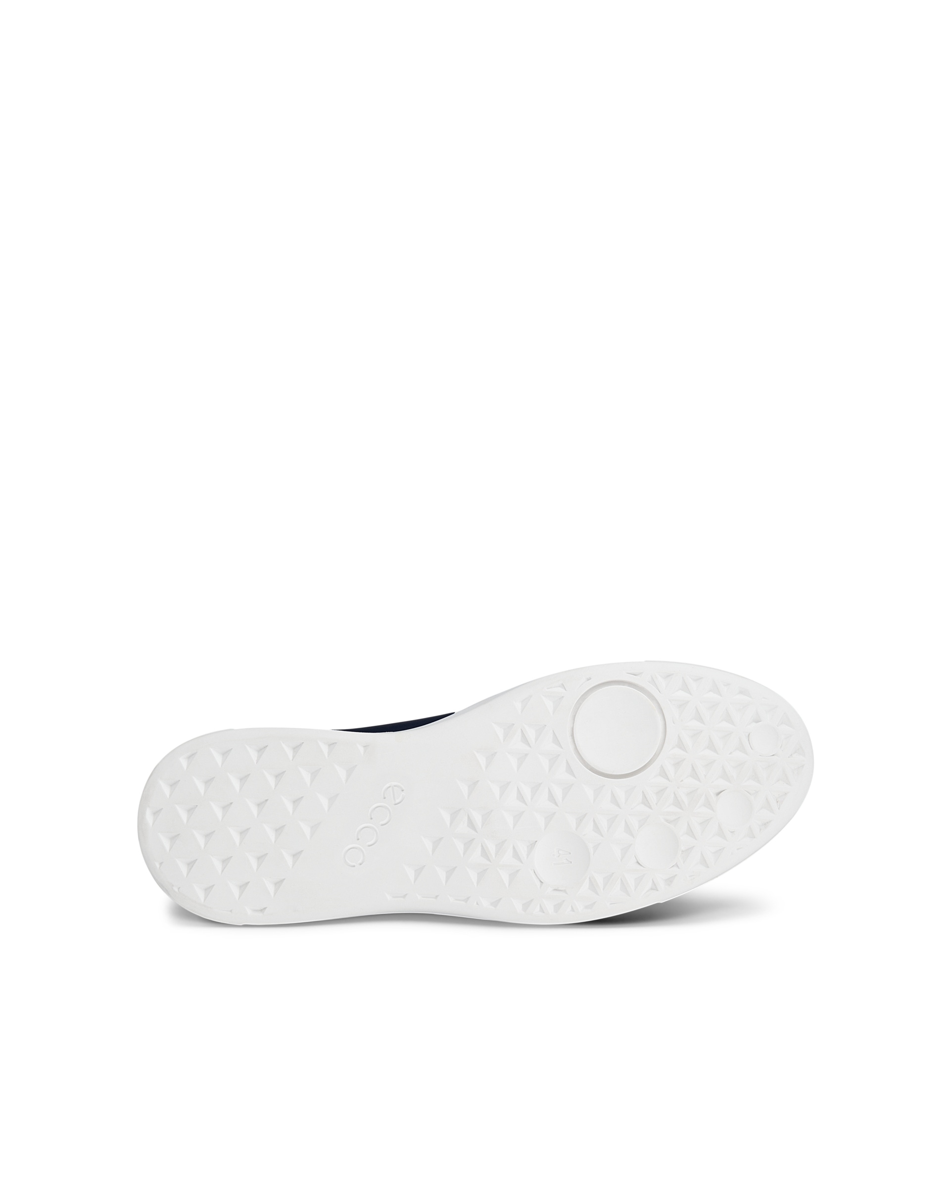 ECCO Street Tray メンズ レザースニーカー - 青 - Sole