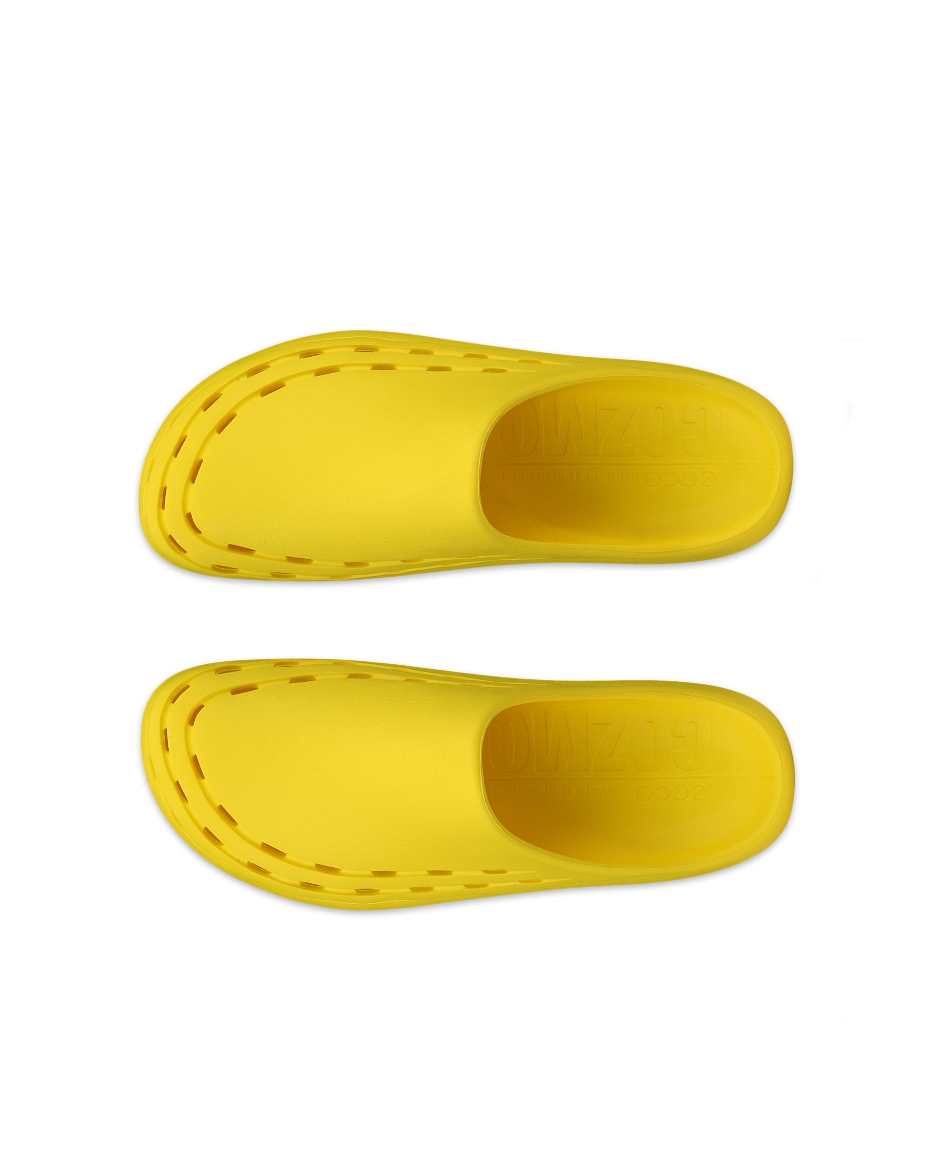 Unisex ECCO® Cozmo Slider - Yellow - Top left pair