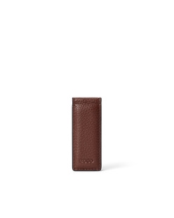 Men's ECCO® Essential Leather Money Clip - Brown - Main