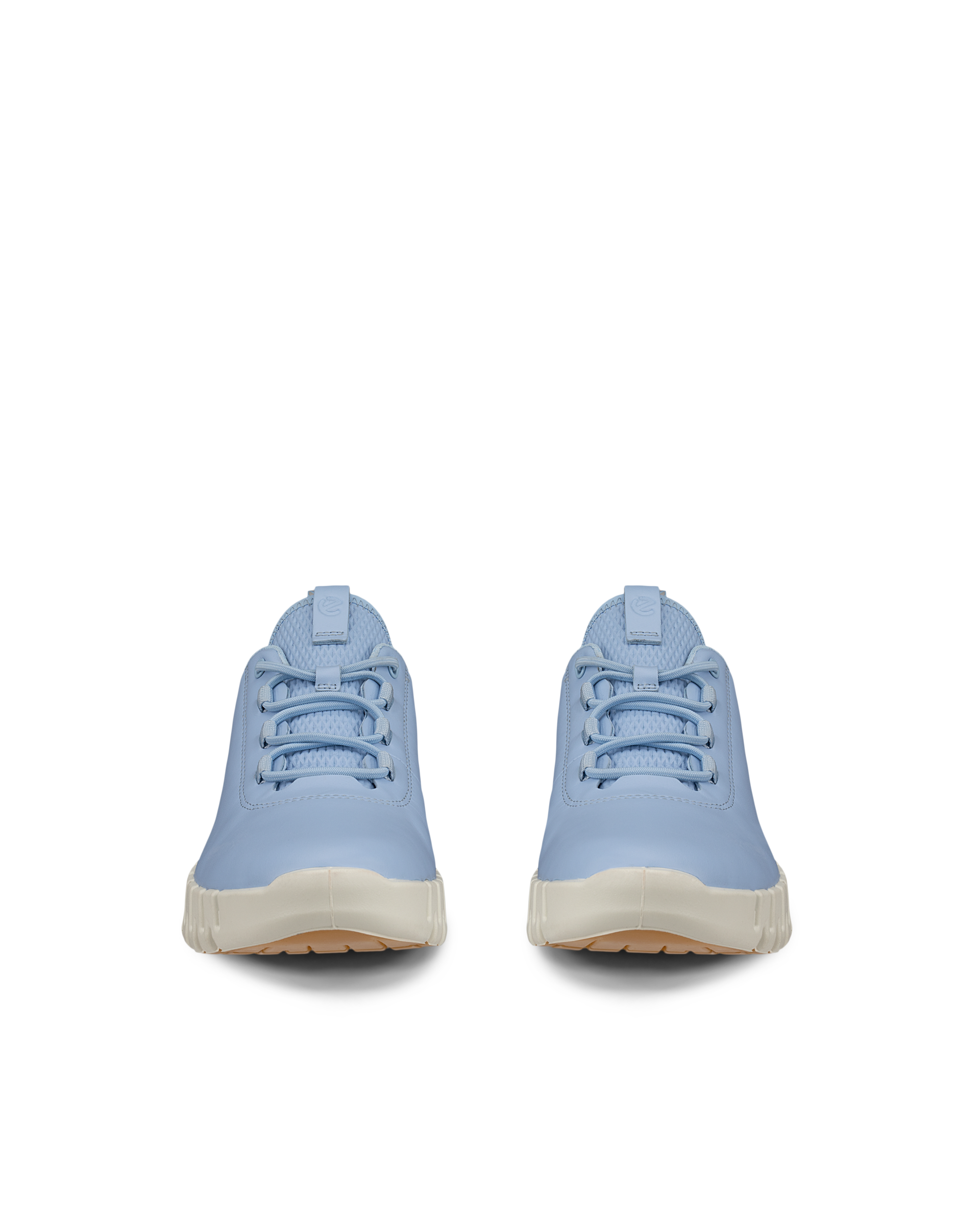 Zapatillas de piel ECCO® Gruuv para mujer - Azul - Front pair