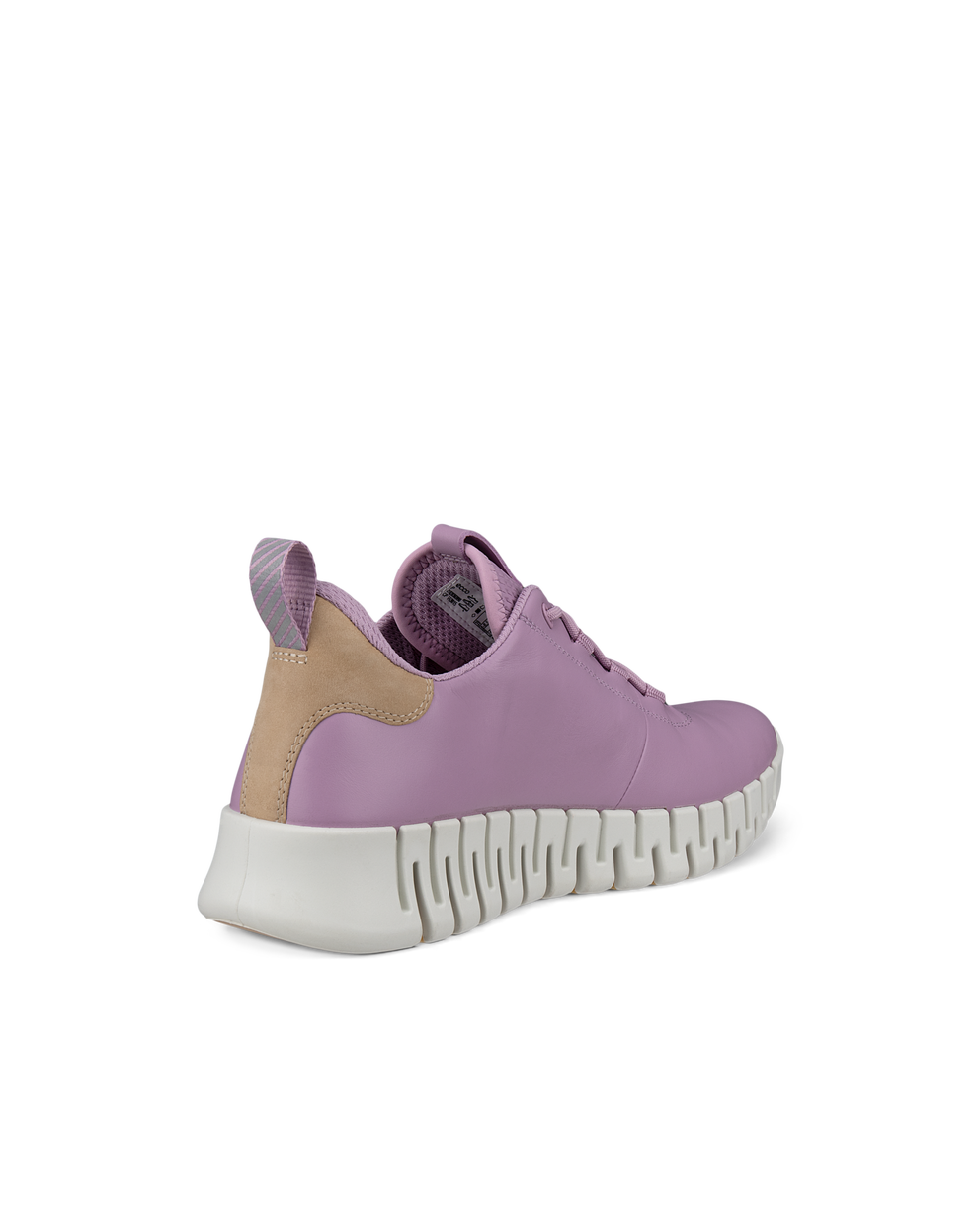 Zapatillas de piel ECCO® Gruuv para mujer - Violeta - Back