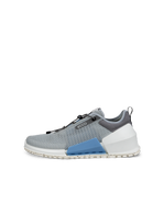 남성 ECCO Biom 2.0 Low Breathru  텍스타일 트레이너 - Grey - Outside