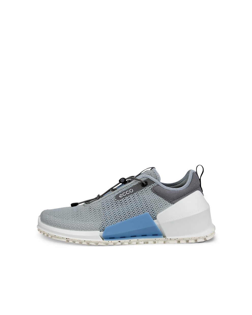 남성 ECCO Biom 2.0 Low Breathru  텍스타일 트레이너 - Grey - Outside