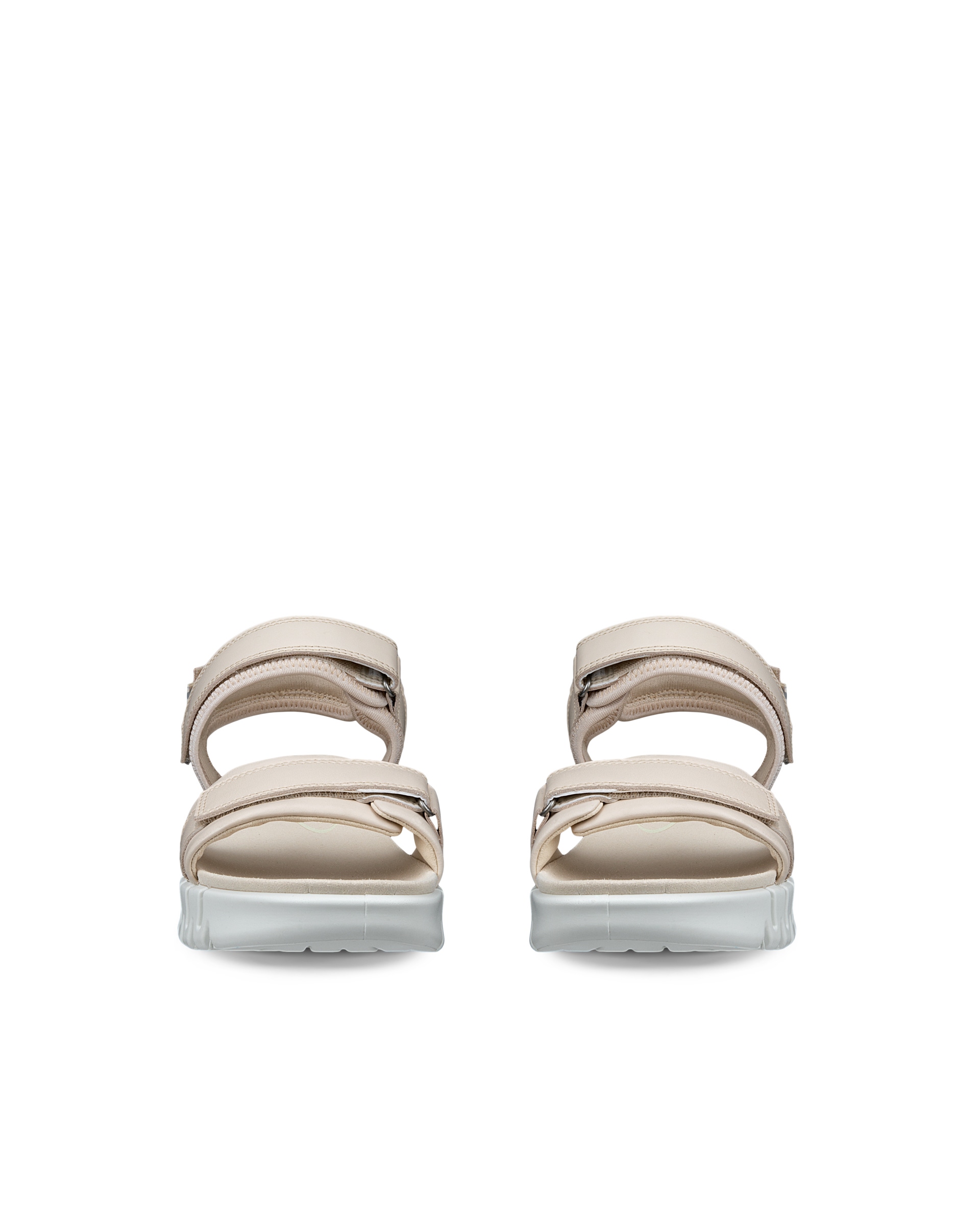 ECCO GRUUV SOL WOMEN'S SANDAL - Beige - Front pair