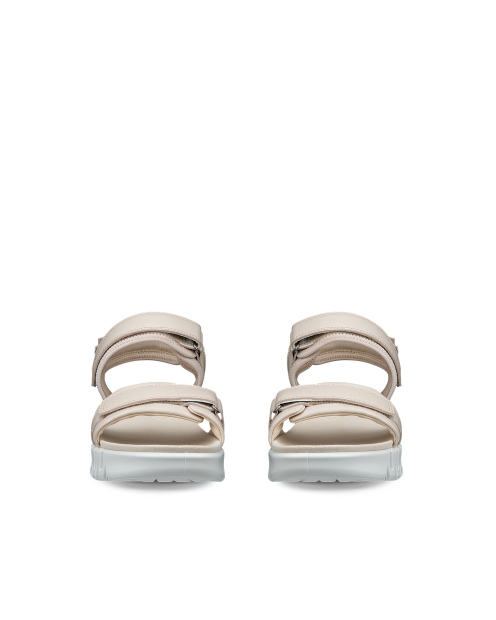 ECCO GRUUV SOL WOMEN'S SANDAL - Beige - Front pair