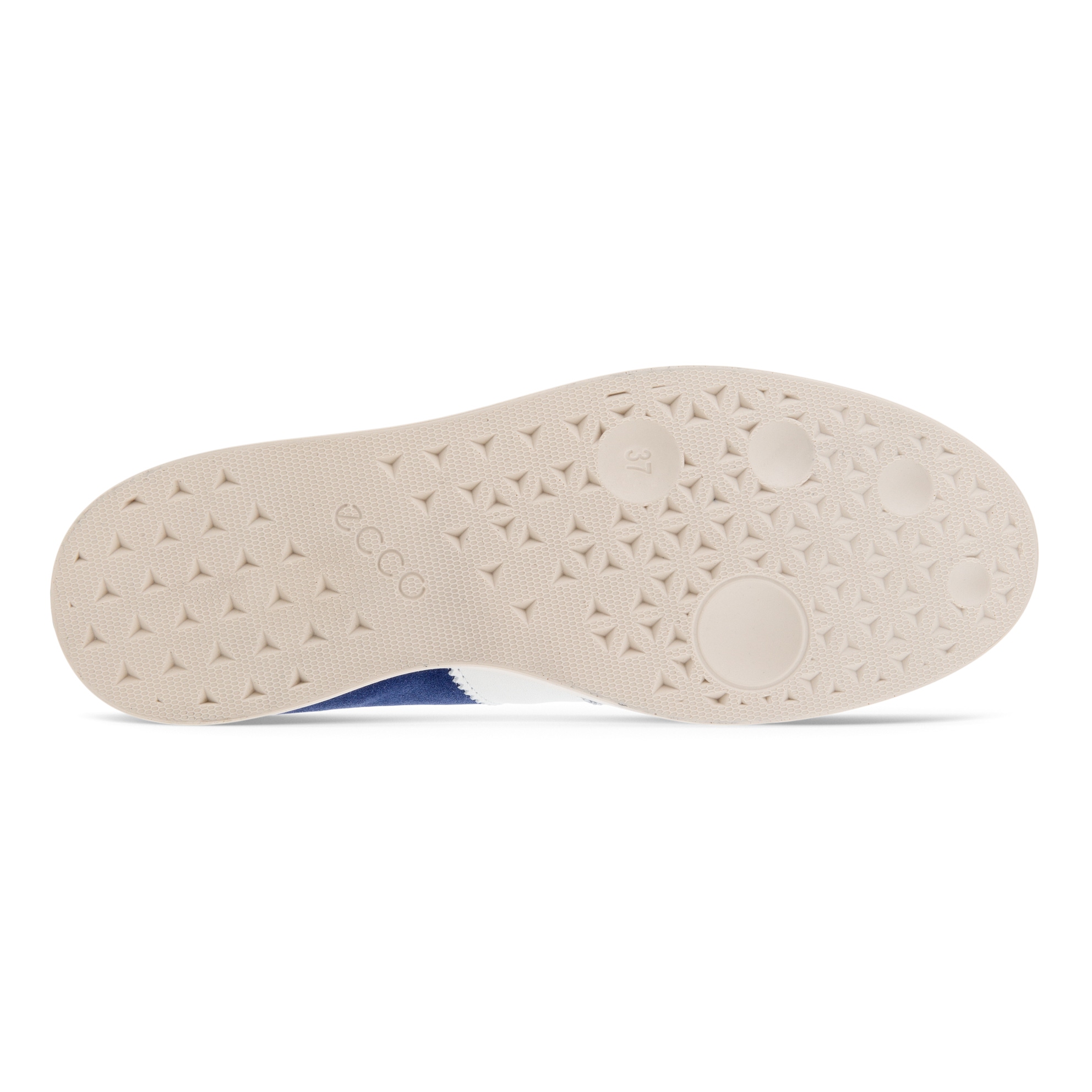 Women's ECCO® Street Lite Suede Sneaker - Blue - Sole