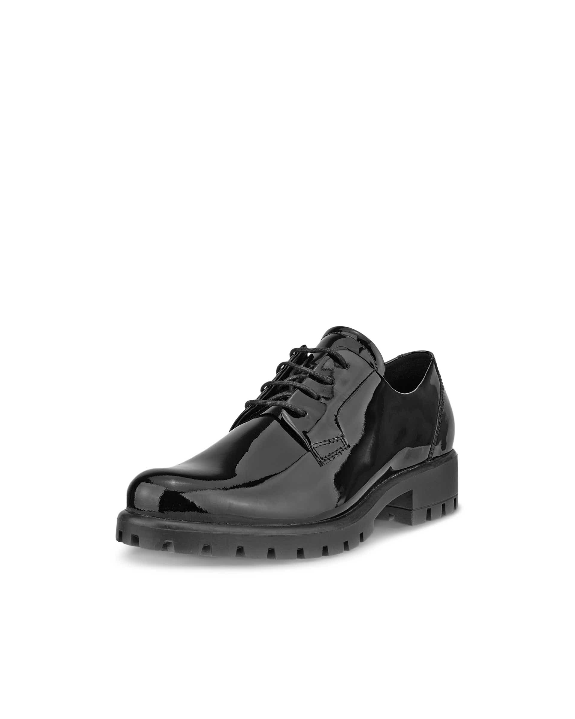 ECCO Modtray ウィメンズ レザーダービーシューズ - ブラック - Main