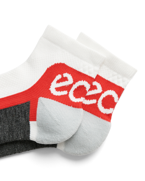 ECCO Performance Ankle Socks - White - Detail-1
