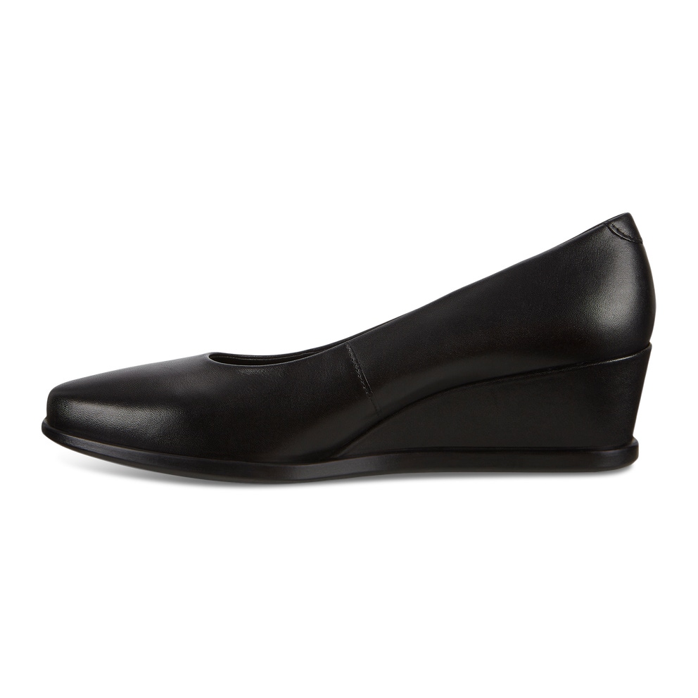 ECCO Shape 45 Wedge Women's Slip-on - Black - Inside