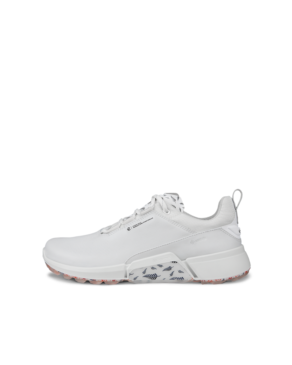 Women's ECCO® Golf BIOM H4 (Lydia Ko Edition) Leather Gore-Tex Shoe - White - Outside