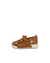 Kids' ECCO® Cozmo Nubuck Fisherman Sandal - Brown - Outside