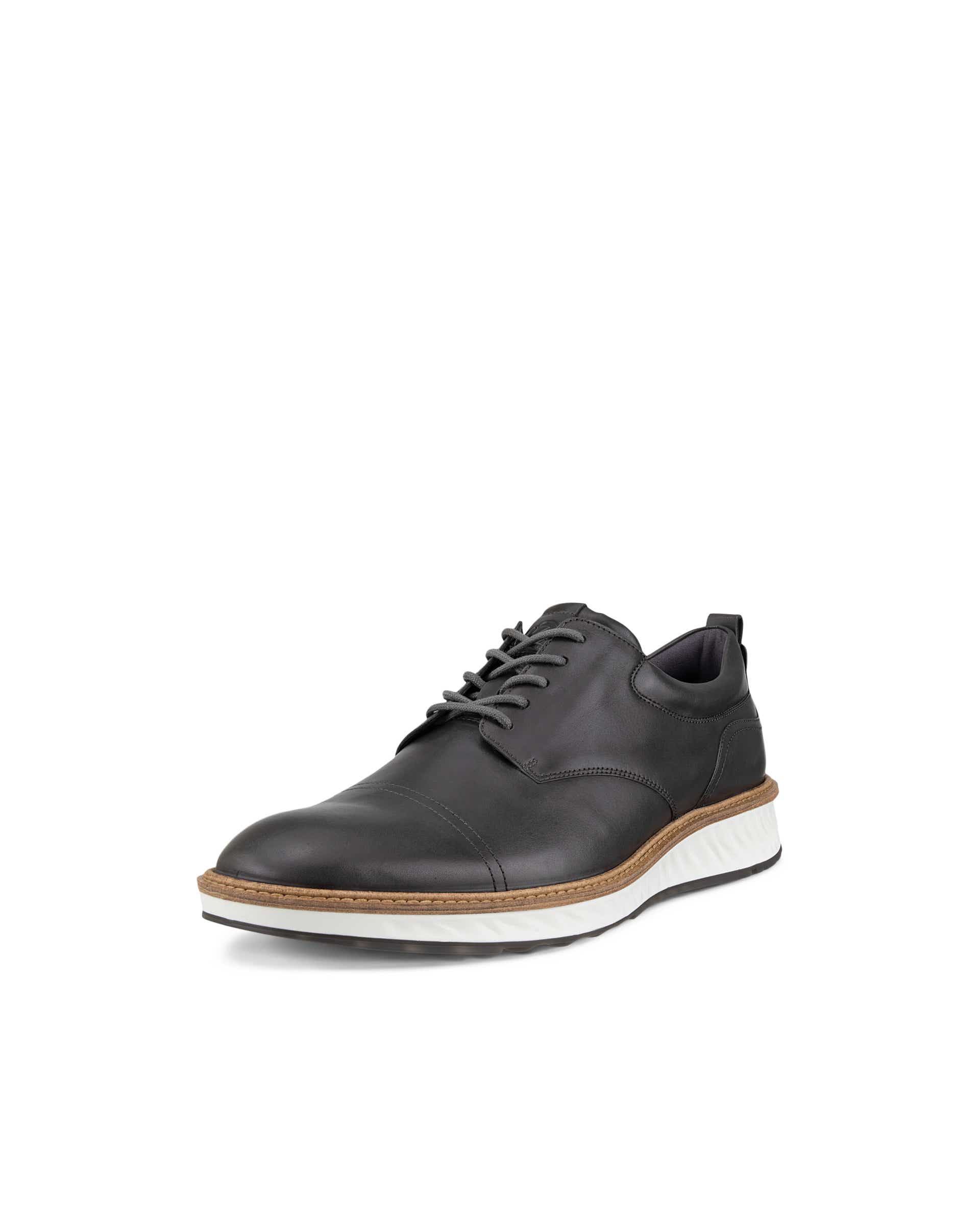 Men's ECCO® St.1 Hybrid Leather Derby Shoe - Grey - Main