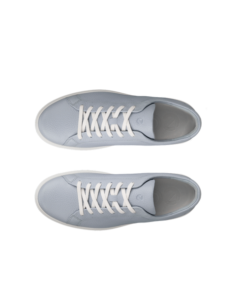 ECCO® Soft 60 nahast vabaajajalats meestele - Sinine - Top left pair
