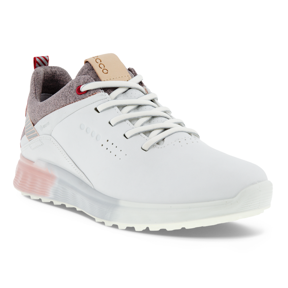 ECCO Women's S-three Golf Shoes - White - Main