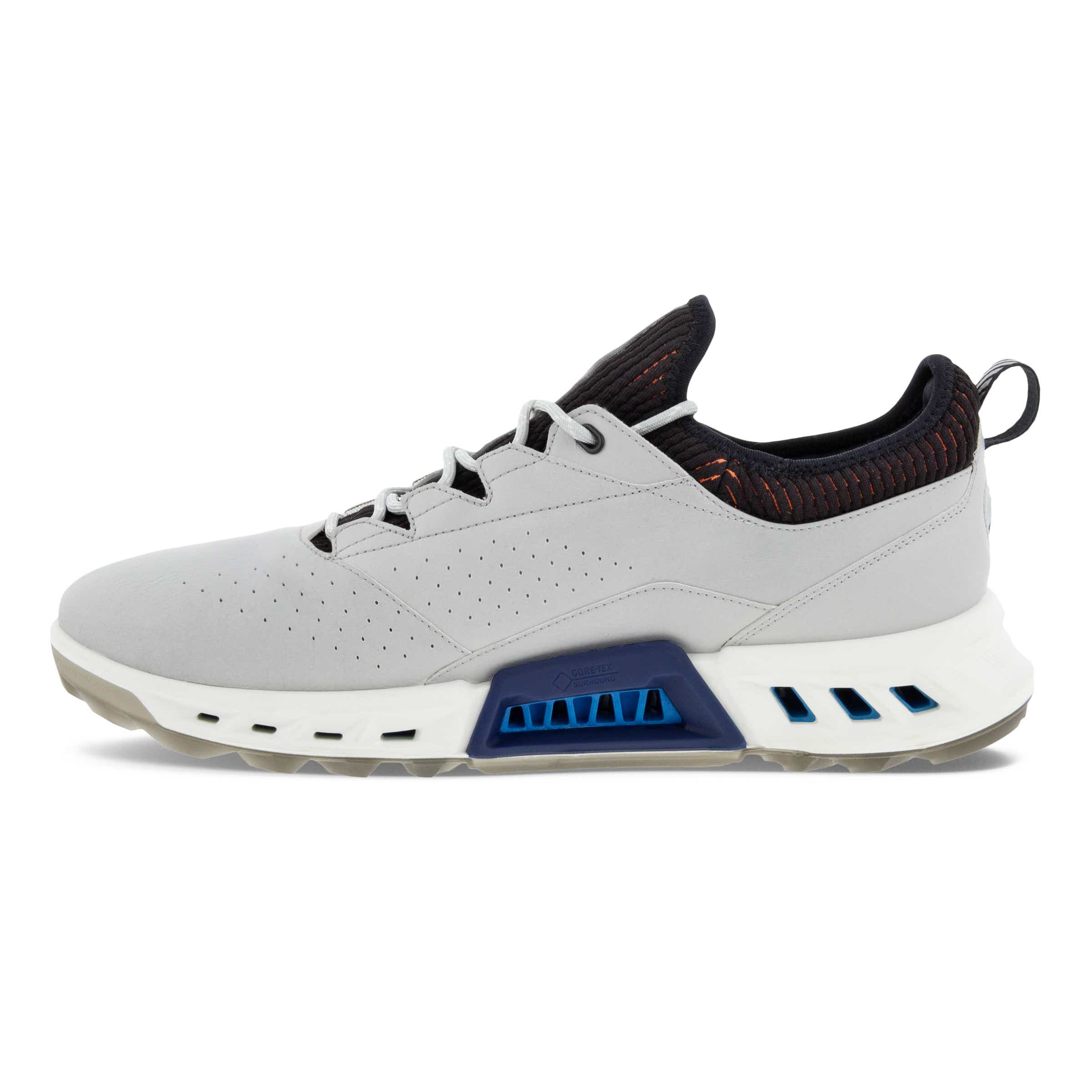 ECCO Golf BIOM C4 メンズ レザーGore-Texゴルフシューズ - 灰色 - Inside