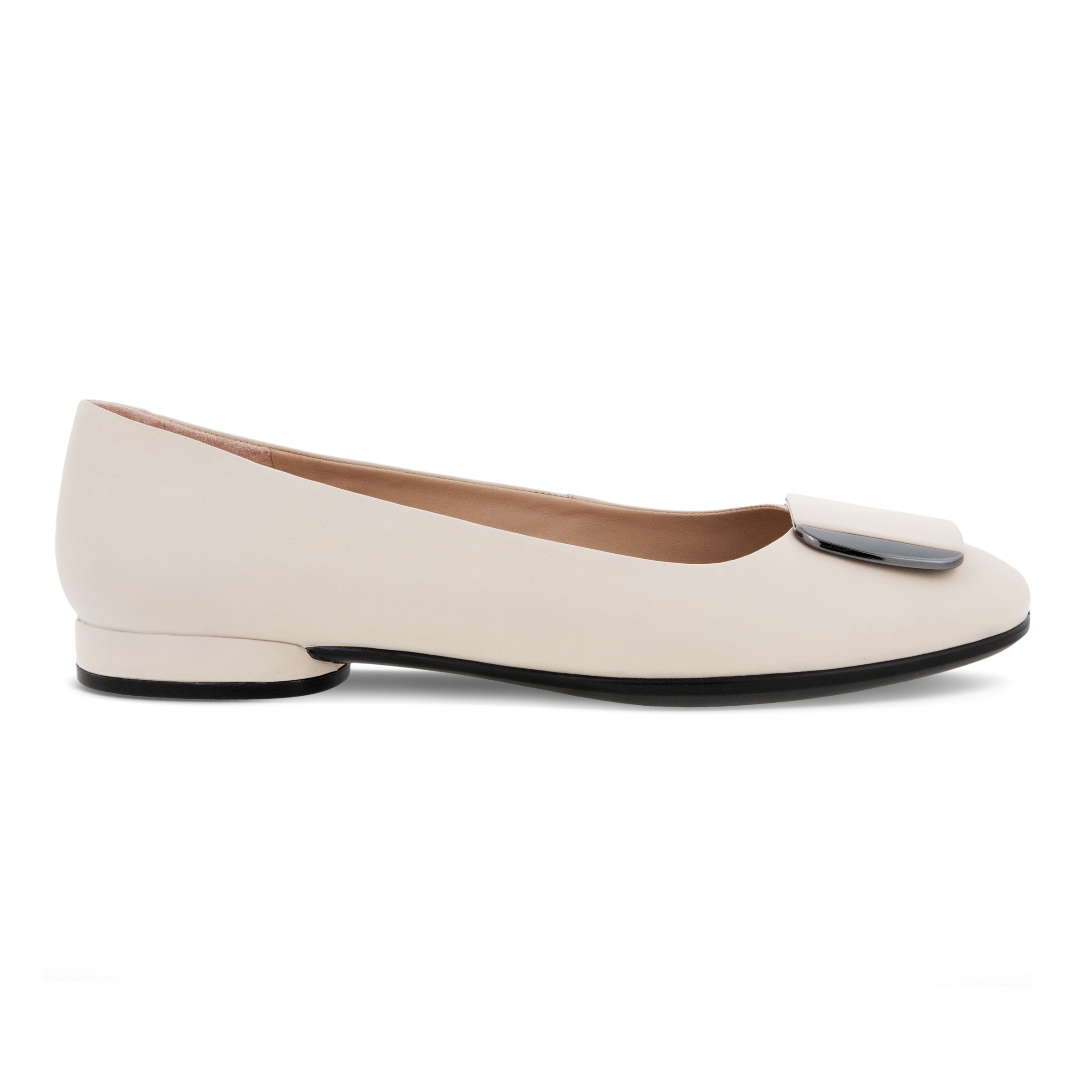 ECCO Anine Ballerina - Beige - Outside