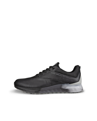 ECCO® Golf S-Three Gore-Tex-iga nahast golfijalats meestele - Must - Outside