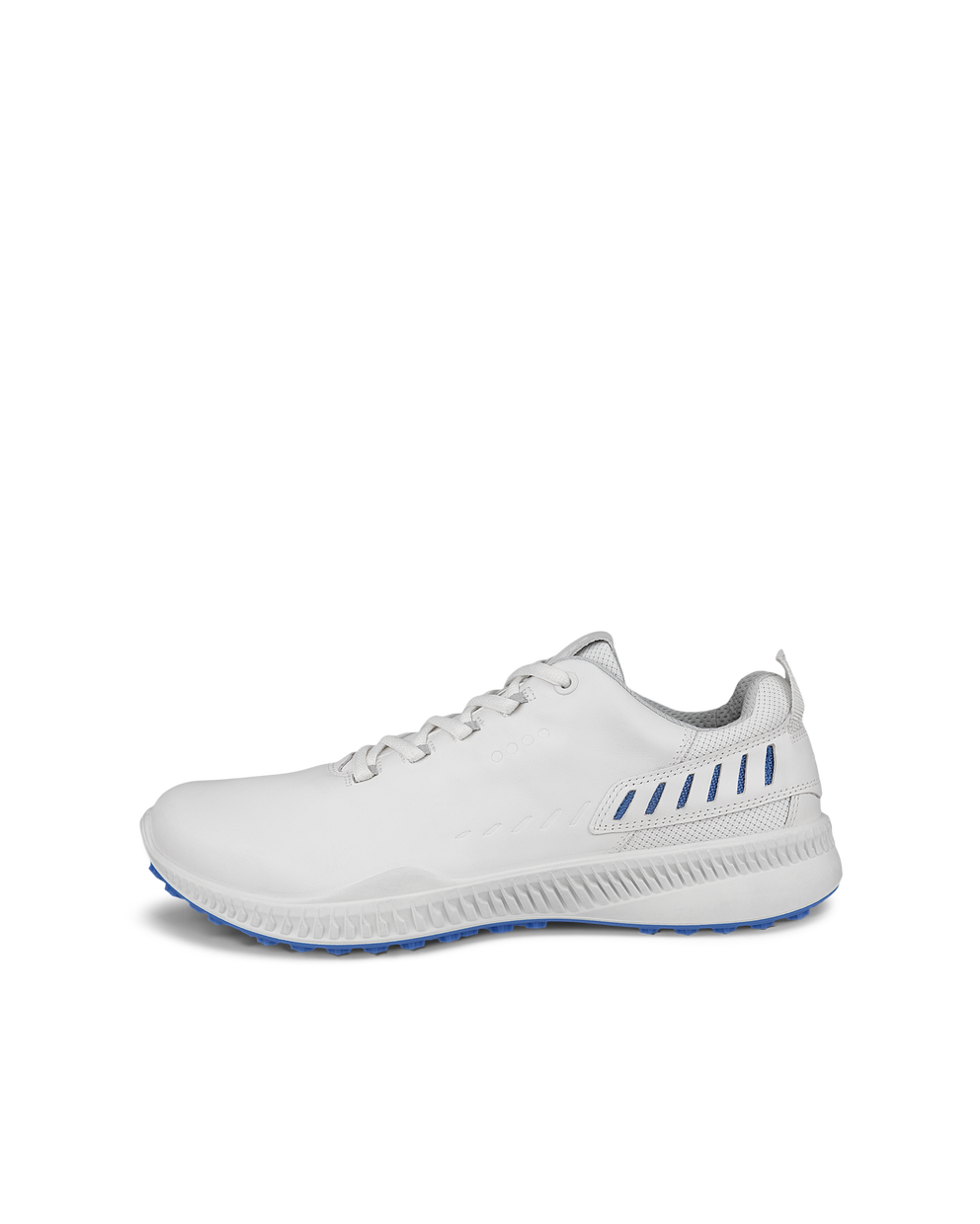 Men's ECCO® Golf S-Hybrid Leather Waterproof Shoe - White - Outside