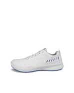 Men's ECCO® Golf S-Hybrid Leather Waterproof Shoe - White - Outside