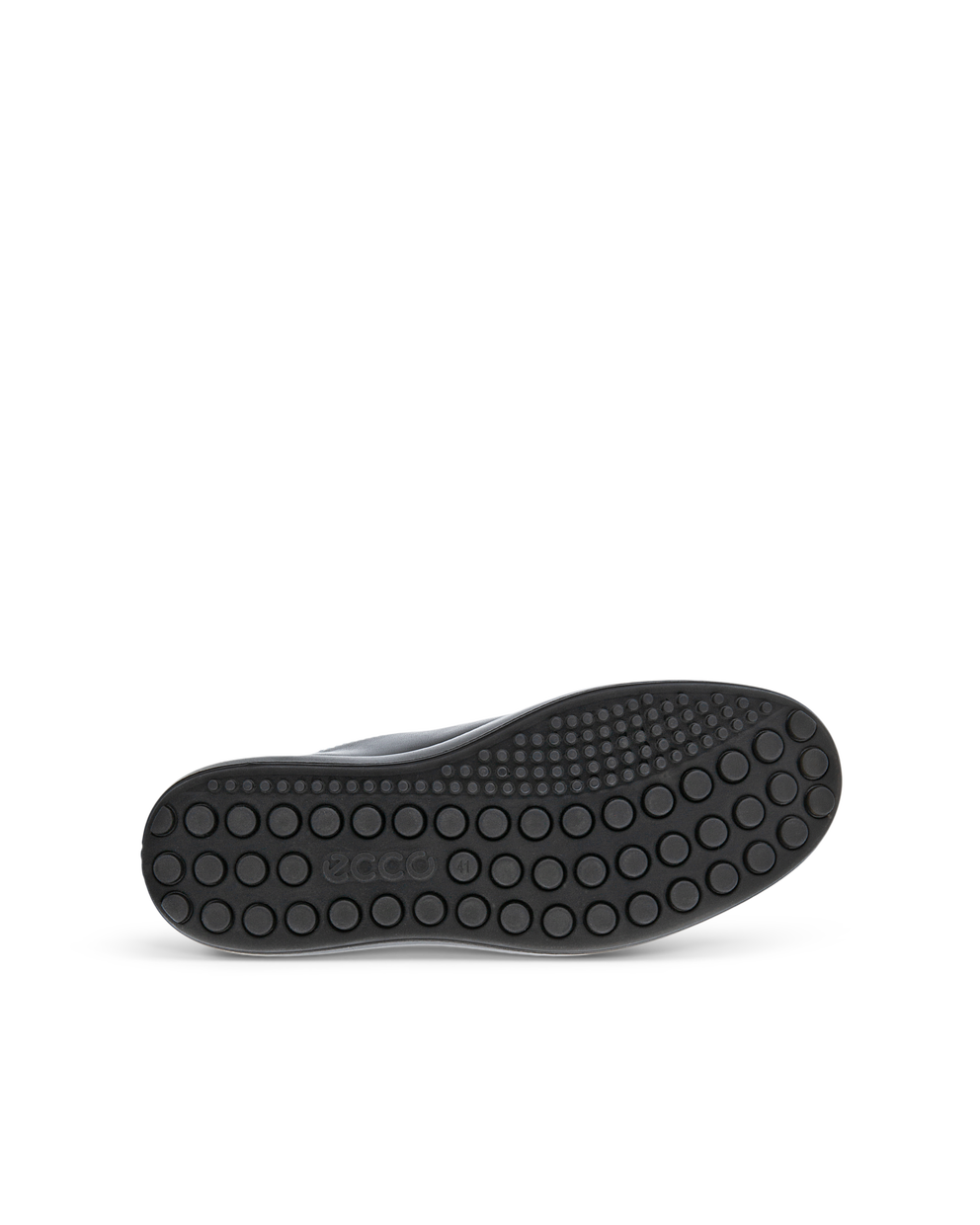 Men's ECCO® Soft 7 Leather Sneaker - Black - Sole