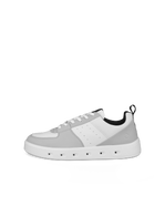 Men's ECCO® Street 720 Leather Gore-Tex Sneaker - White - Outside