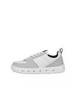 Men's ECCO® Street 720 Leather Gore-Tex Sneaker - Grey - Outside