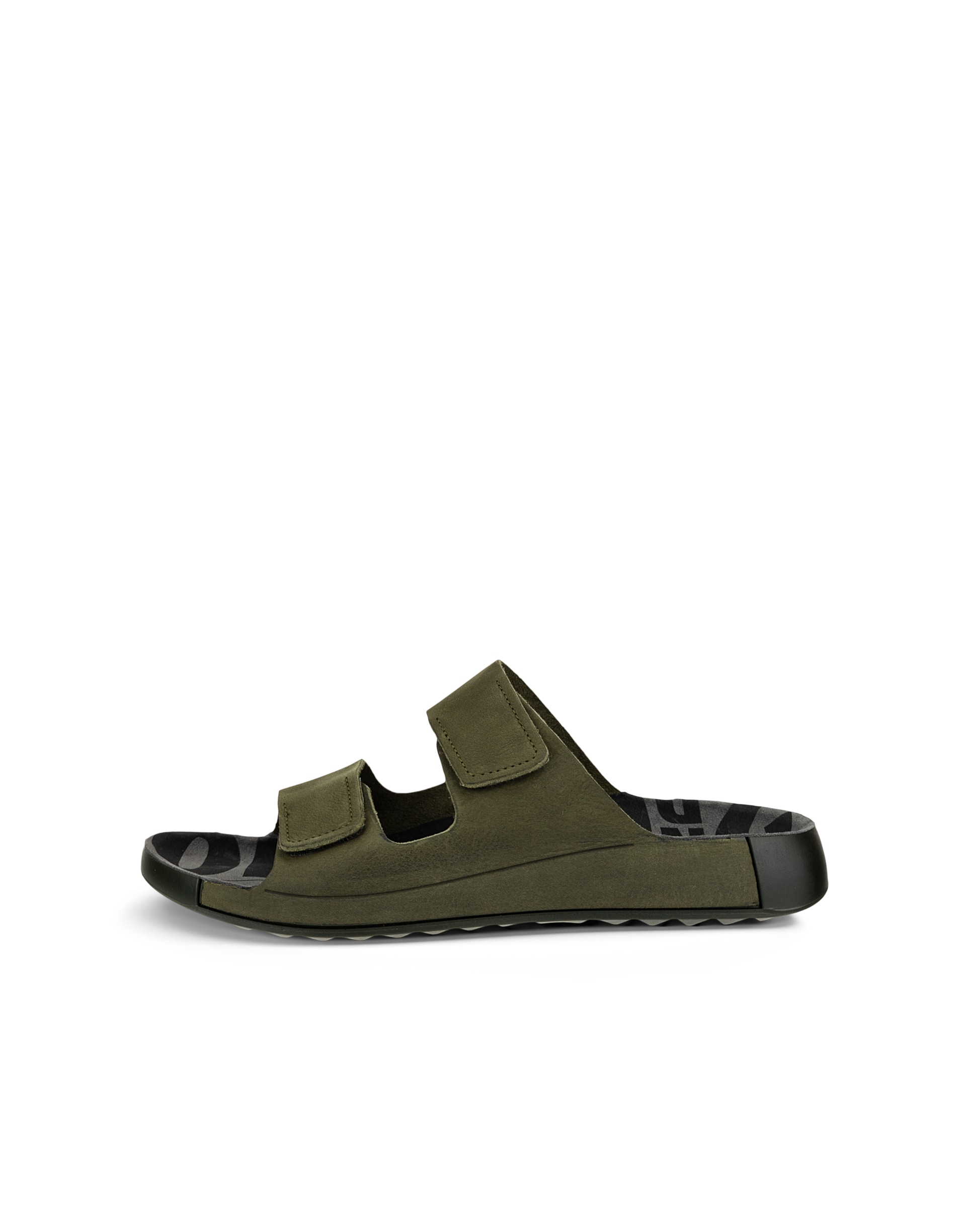 ECCO Cozmo Men's Slide Sandal - Green - Outside