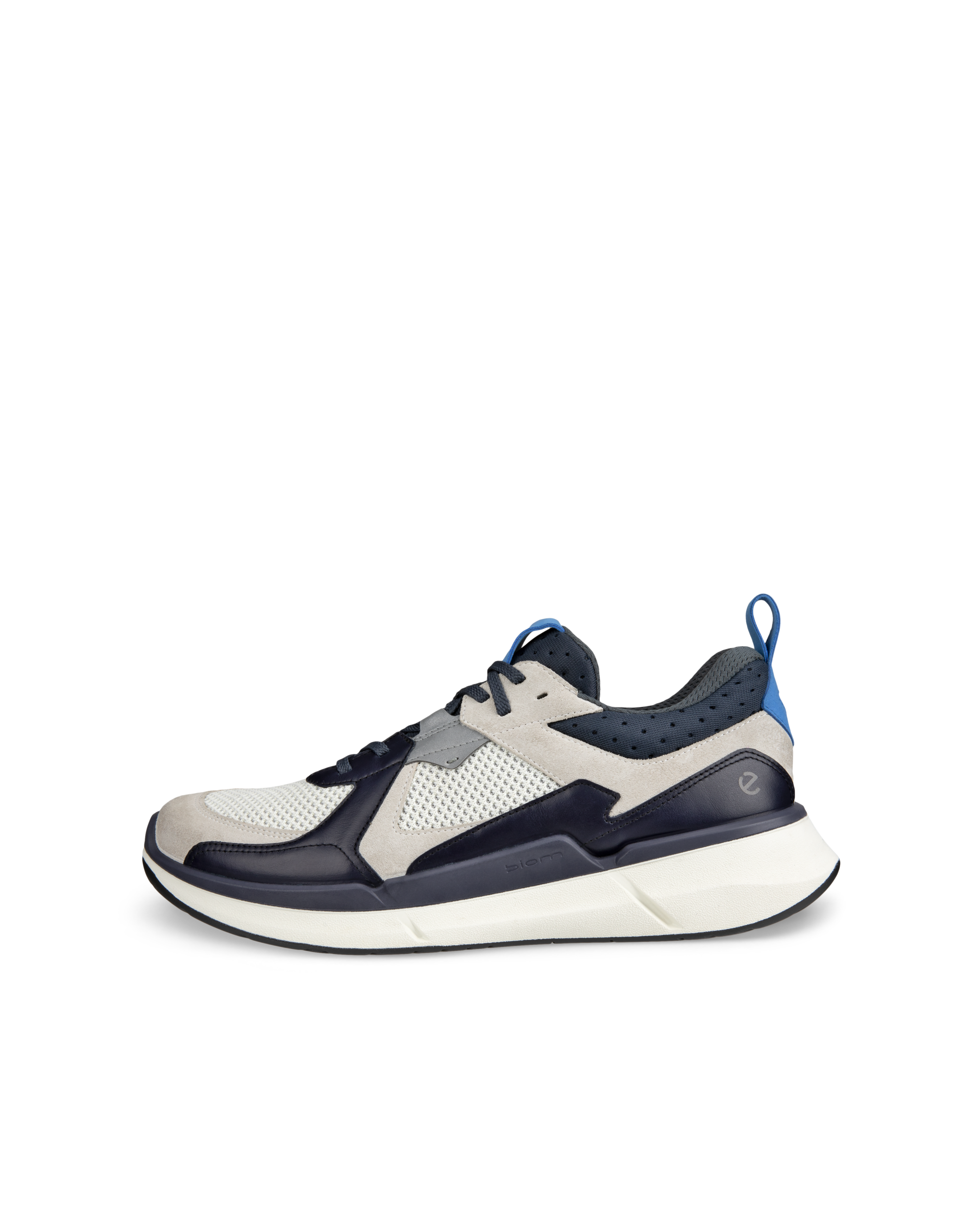 ECCO® Biom 2.2 baskets en daim pour homme - Bleu - Outside