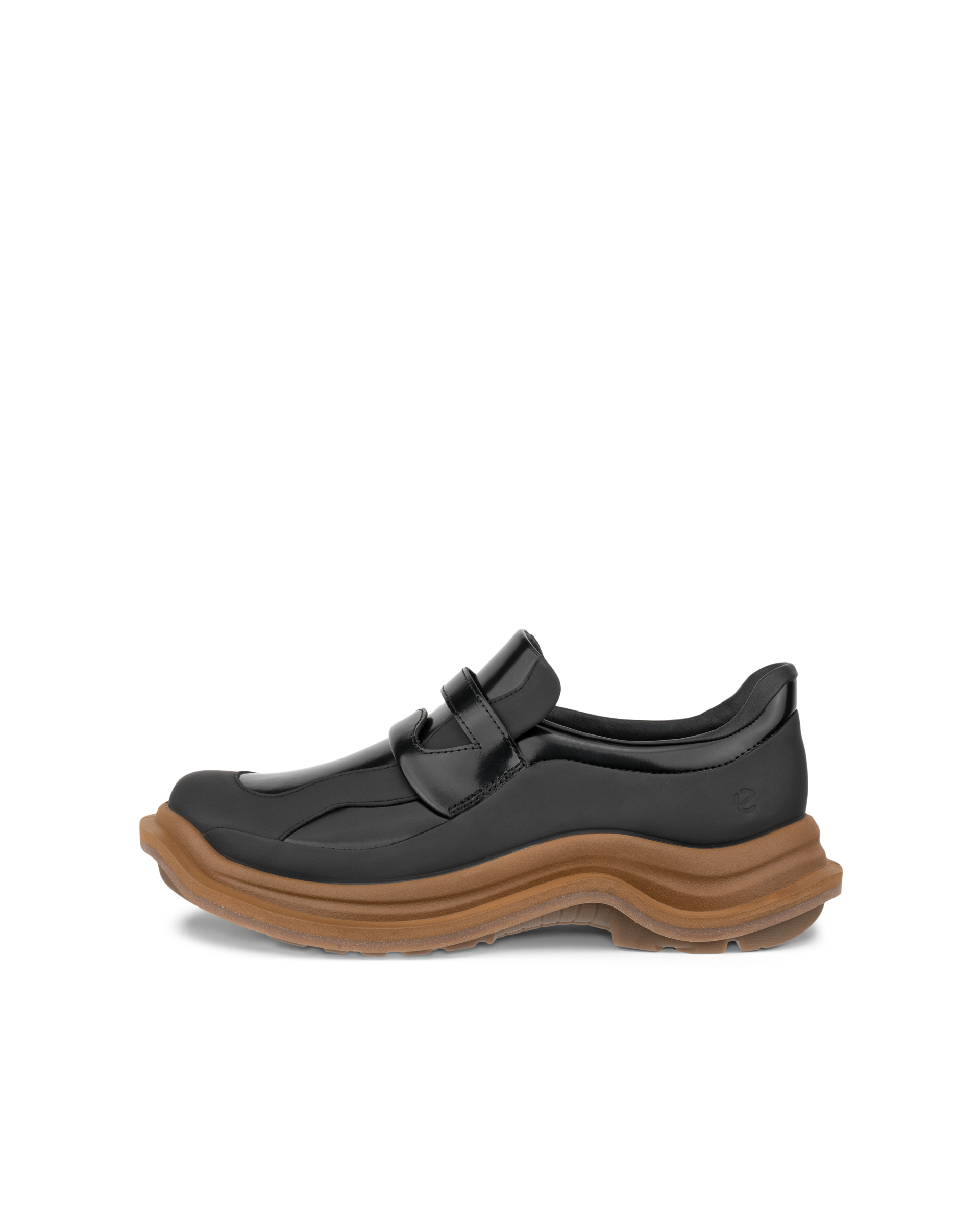 Women's ECCO® Offroad Leather Outdoor Shoe - Black - Outside